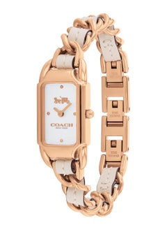 COACH COACH RECTANGLE ANALOG WOMEN'S SILVER WHITE CASE WATCH - 14504283  - Image 1
