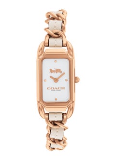 COACH COACH RECTANGLE ANALOG WOMEN'S SILVER WHITE CASE WATCH - 14504283  - Image 2