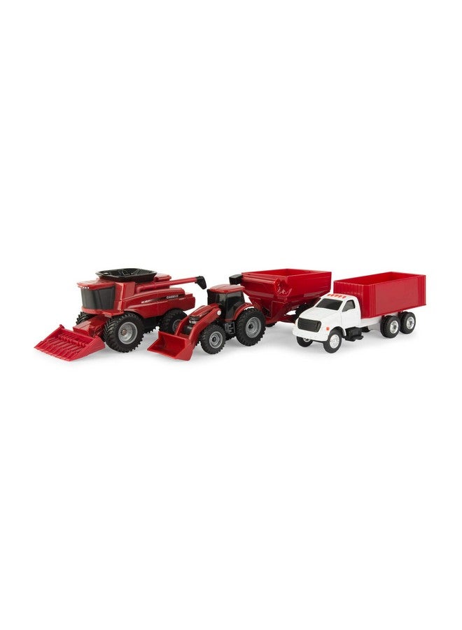 ERTL 1/64 Collect N Play Case IH Harvest 4 Piece Set ZFN47004 - Image 1
