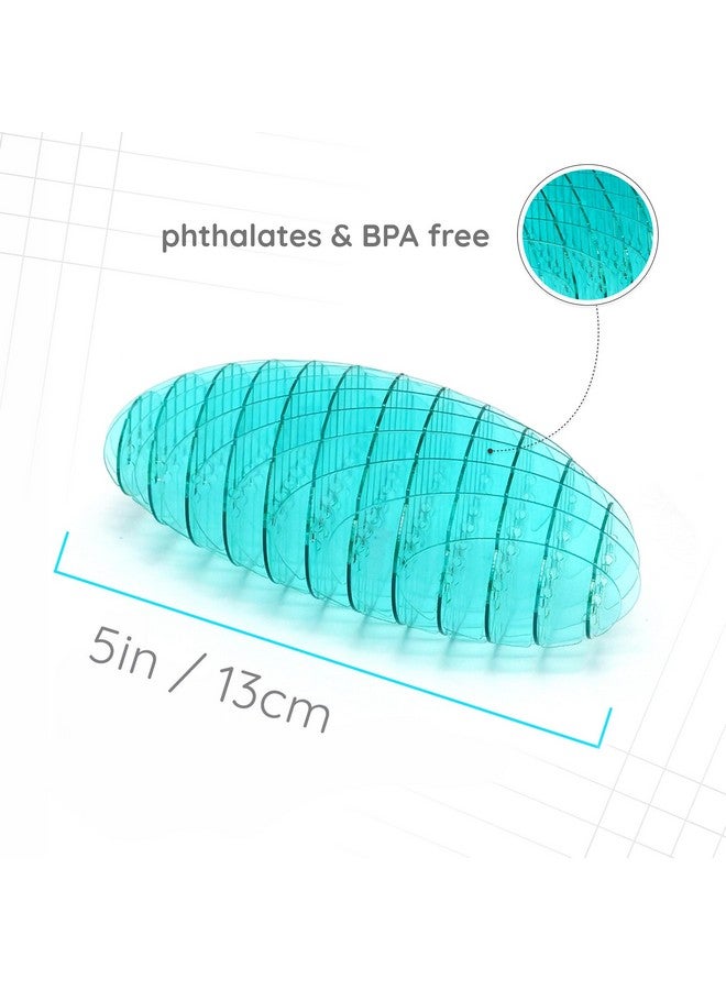 Morf Fidget Worm Toy - Desk Fidgets for Adults - Quiet Worm Fidget Toy Sensory Toys - Fun and Interactive Fidget Toy for Kids - USA Patent Pending Figgy Toys (Blue, Small) - Image 5