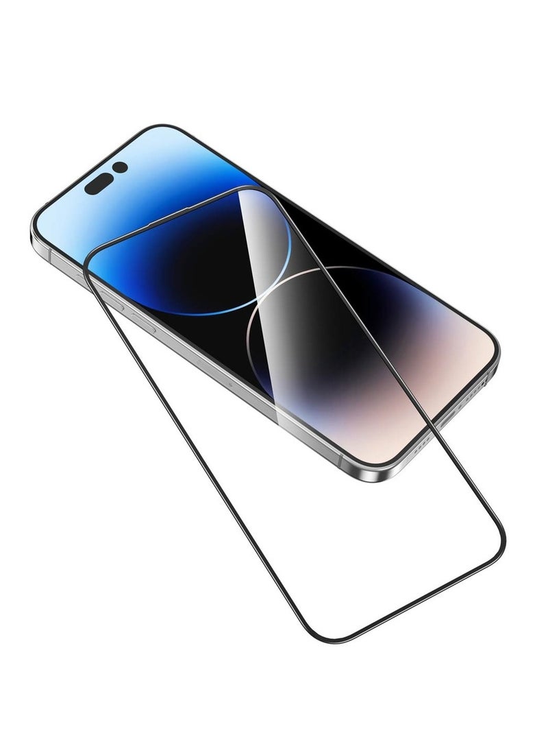 Green Lion 3D Curved Pro Advanced Round Edge Glass for iPhone 15 Pro Max - Clear - Image 1