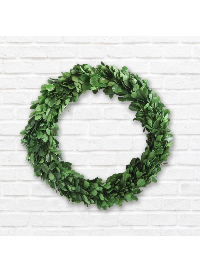 Creative Co-op Creative CoOp Preserved Genuine Boxwood Wreath - Image 2