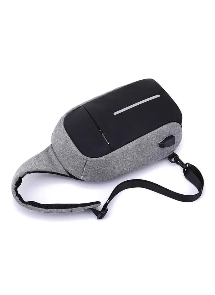 PRIMO PLUS High quality antitheft mens chest bag USB cross body bag  - Image 2