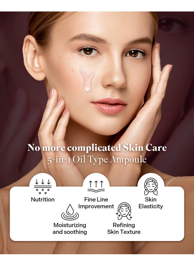 maxclinic Collagen Intensive Ampoule Firming Serum For Face W/ 3 Types Of Collagen Hydrating Face Serum Ampoule Korean Skin Care Glass Skin Ampoule Collagen Serum (3.38 Fl Oz)  - Image 4