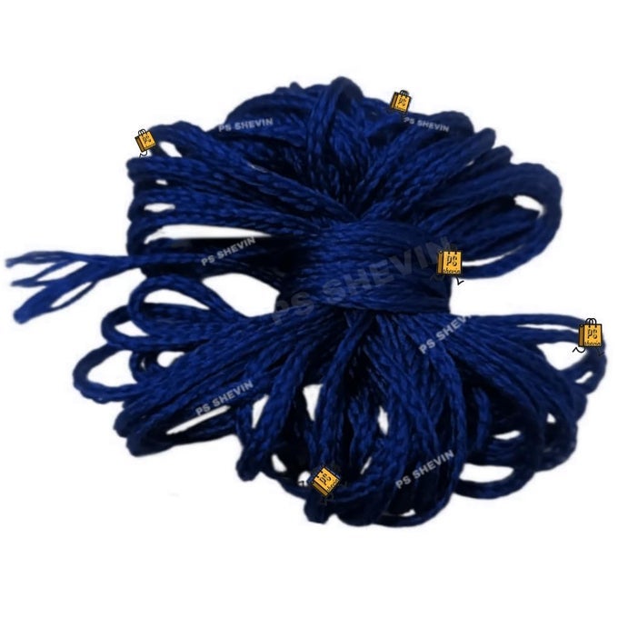SK SILK DHAGA BEST FOR PUJA AND RELIGIOUS PURPOSE NEELA DHAGA BLUE DHAGA BLUE 20 METERS BLUE DHAGA BEST FOR MEN WOMEN RELIGIOUS BLUE THREAD NEELA DHAGA 20 METERS BLUE THREAD BT3526