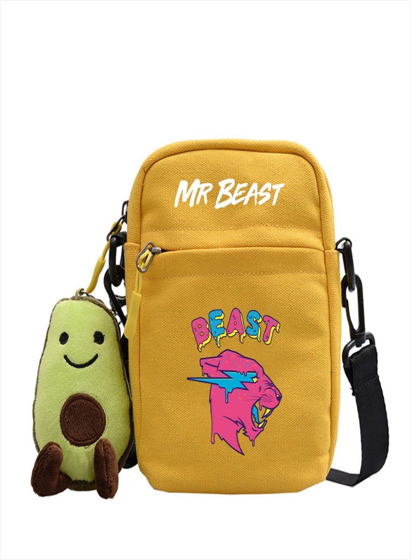 MR BEAST Children Crossbody Bag bag for Kids Boys Girls Gifts