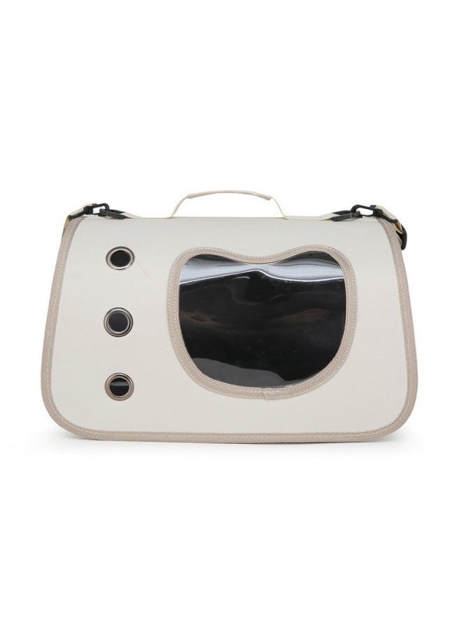 Cat Bag, Portable Shoulder Breathable Handbag, Space Capsule Crossbody Backpack, Pet Bag