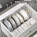 WUETOAYA Expandable Pots and Pans Organizer Rack Pot Lid Kitchen Cabinet Organizer Holder with 10 Adjustable Compartment Cookware Rack for Kitchen Cabinet Storage Black - Image 3