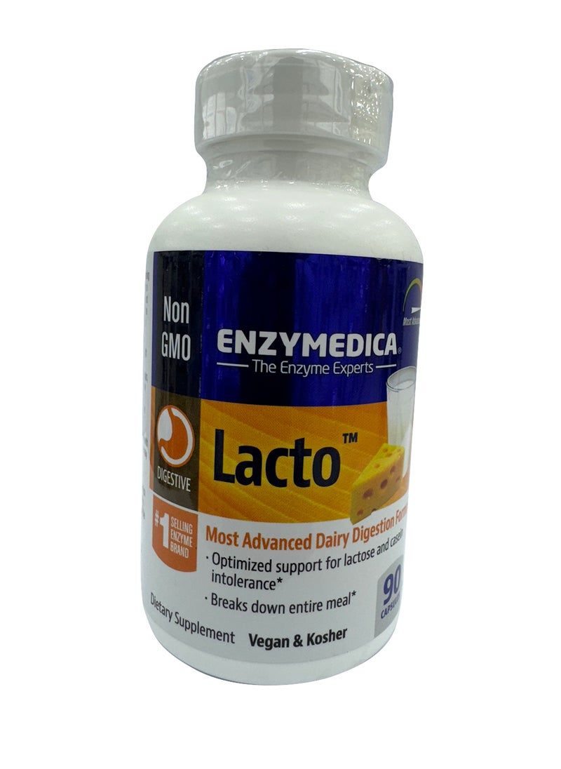 ENZYMEDICA Lacto Caps 90S 