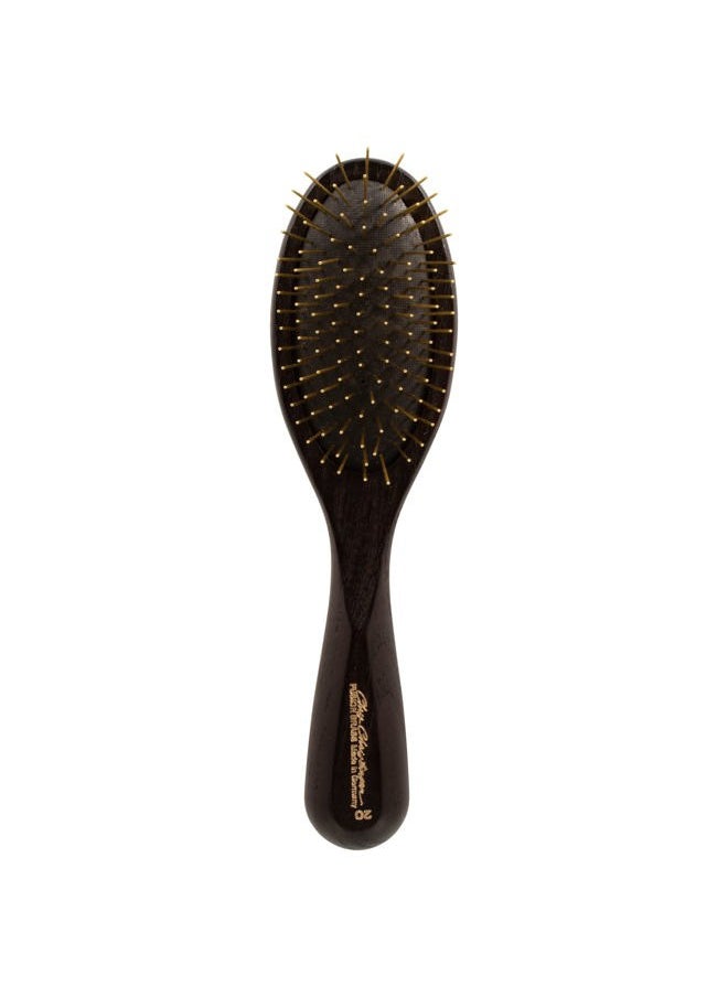 Chris Christensen 20 mm Oval Pin Dog Brush, Fusion Series, Groom Like a Professional, Brass Pins, 100% Static Free, Ground and Polished Tips  - Image 1