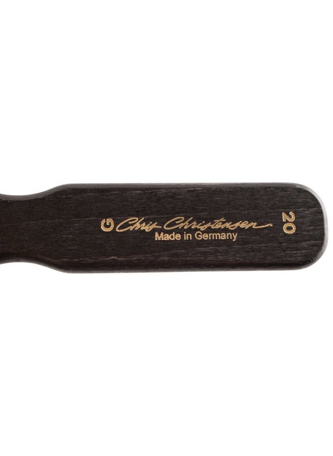 Chris Christensen 20 mm Oval Pin Dog Brush, Fusion Series, Groom Like a Professional, Brass Pins, 100% Static Free, Ground and Polished Tips  - Image 4