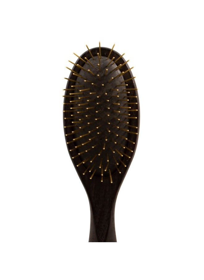 Chris Christensen 20 mm Oval Pin Dog Brush, Fusion Series, Groom Like a Professional, Brass Pins, 100% Static Free, Ground and Polished Tips  - Image 2