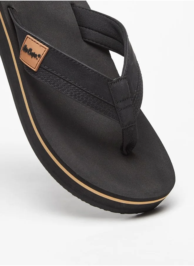 لي كوبر Men's Solid Flip Flops