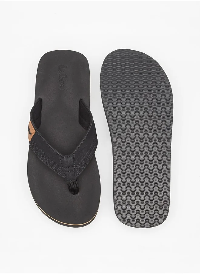 لي كوبر Men's Solid Flip Flops