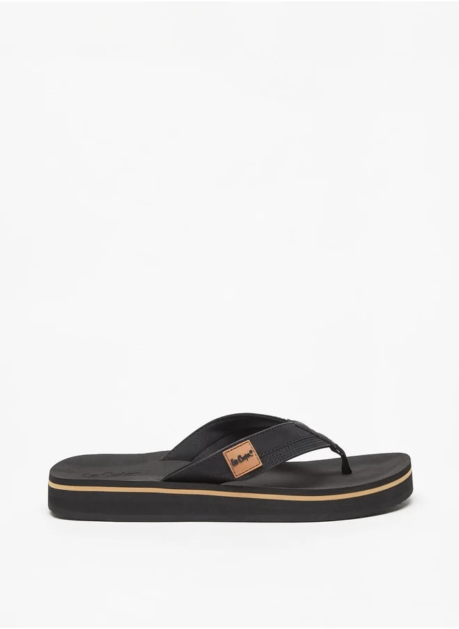 لي كوبر Men's Solid Flip Flops