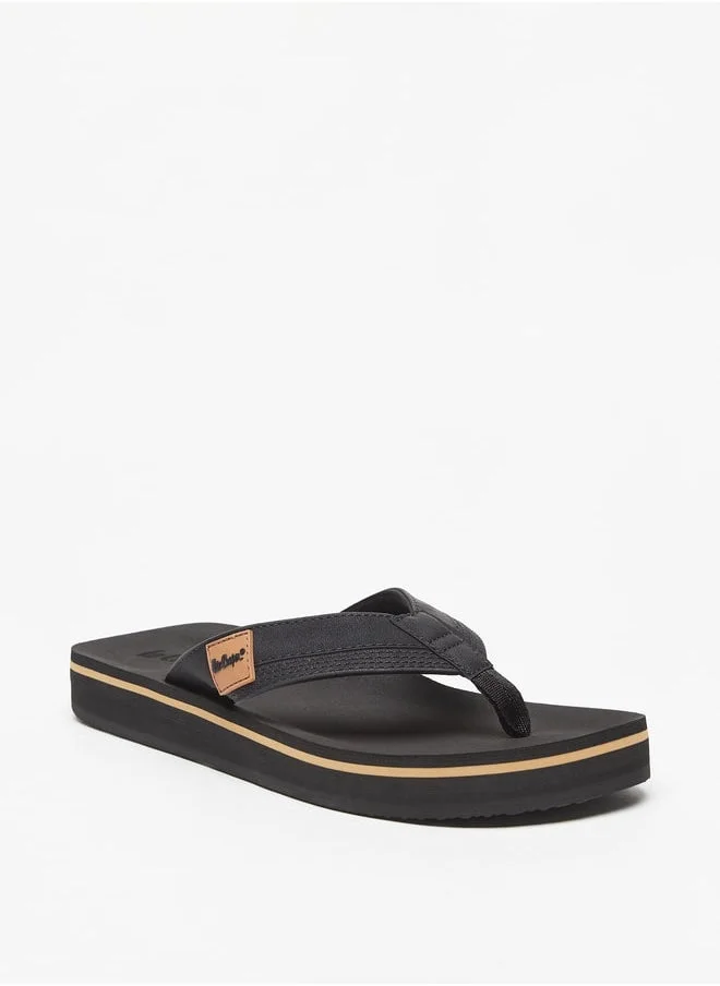 Lee Cooper Men's Solid Flip Flops