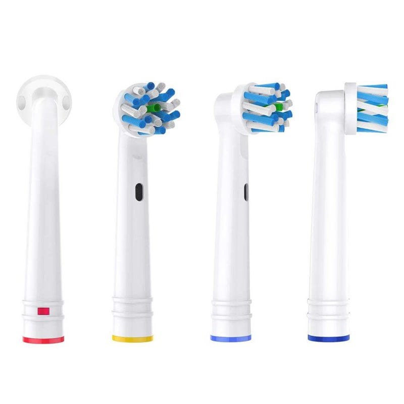 8pcs Replacement Brush Heads Compatible with Braun Oral-B Electric Toothbrushes Sensitive Gum Care Cross Action Brush Heads - Image 3