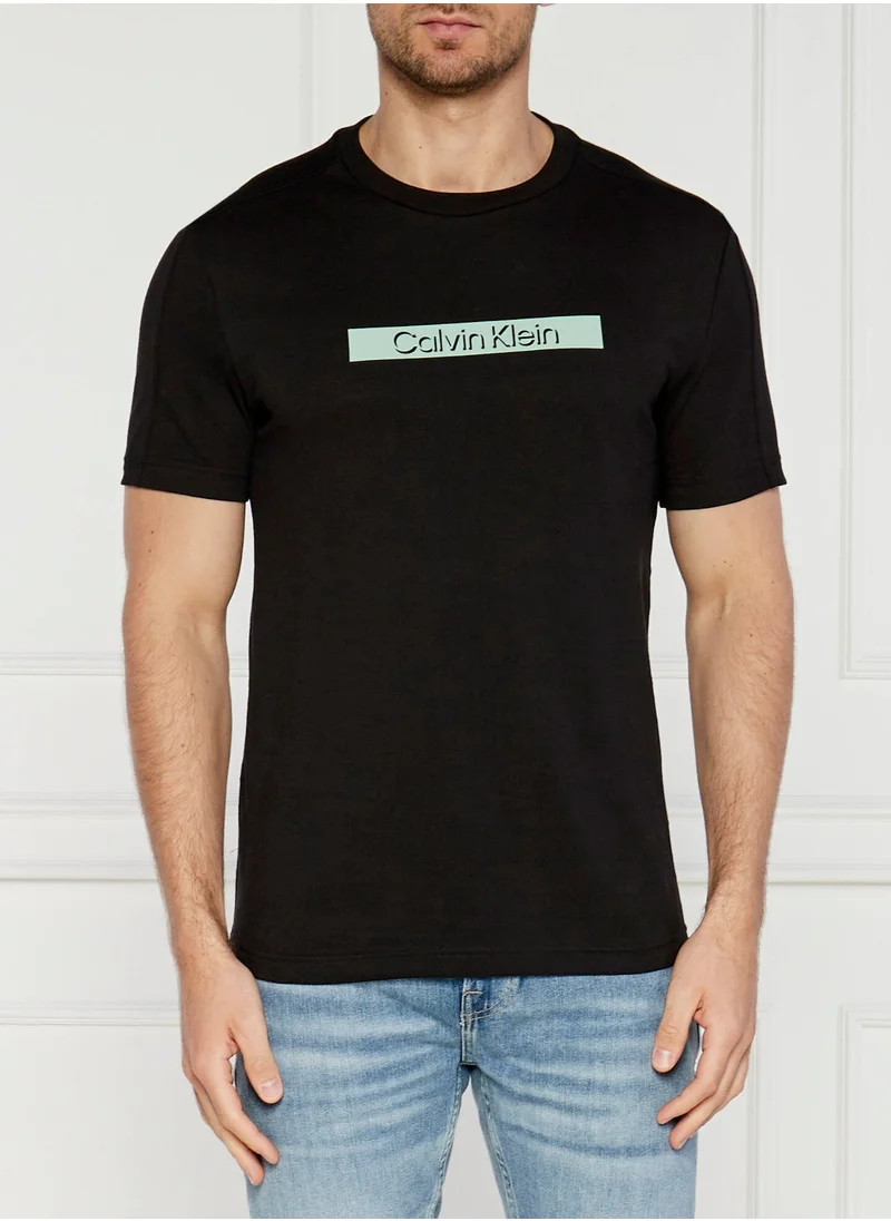 CALVIN KLEIN Logo Crew Neck T-Shirt