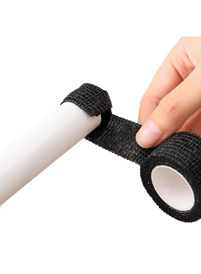 Yunpy 8PCS Furniture Leg Protector Tape - Self-Adhesive Non-Slip Chair Leg Pads, Noise Reduction Floor Protectors for Hardwood Floors, Anti-Scratch Self-Stick Felt Pads for Table, Chair, Sofa Legs, Black - Image 2