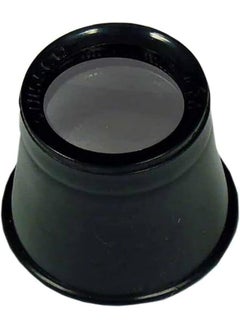 Generic MySouq.Store [1 Piece] 1 X Jewelers Loupe Magnifier, Jewelry Eye Loop Magnifying Glass Monocle for Watch Repair, Diamonds, Coins, Plants, Gems, Stamps, Watches, etc, Black  - Image 1