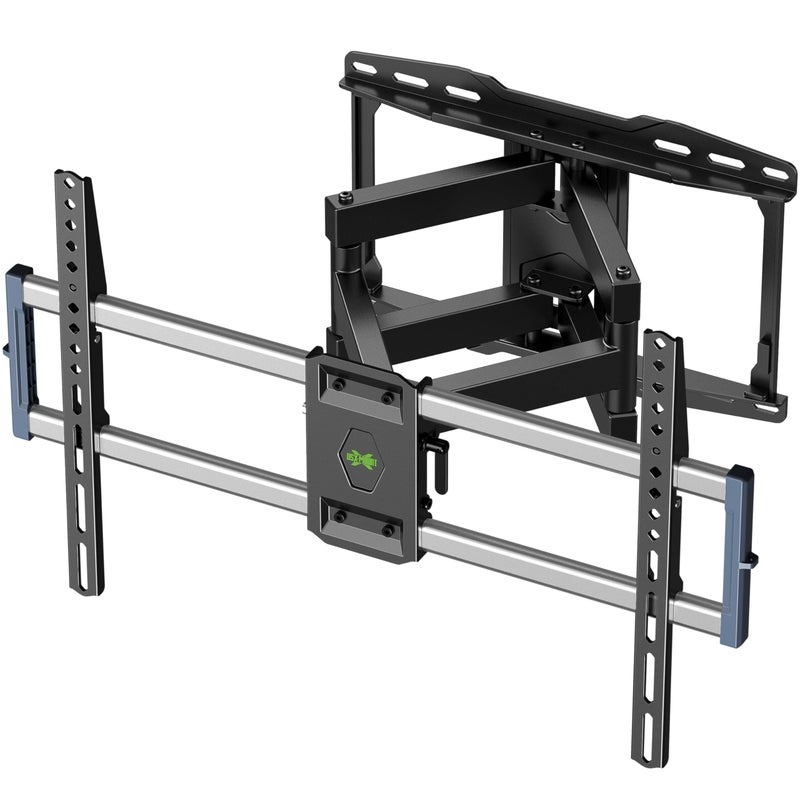 USX MOUNT Outdoor TV Wall Mount for 47-90 Inch Television, Mount with Swivel and Tilt, Full Motion Weatherproof TV Bracket with Articulating Dual Arms, Max VESA 600X400 mm, 132lbs - Image 1