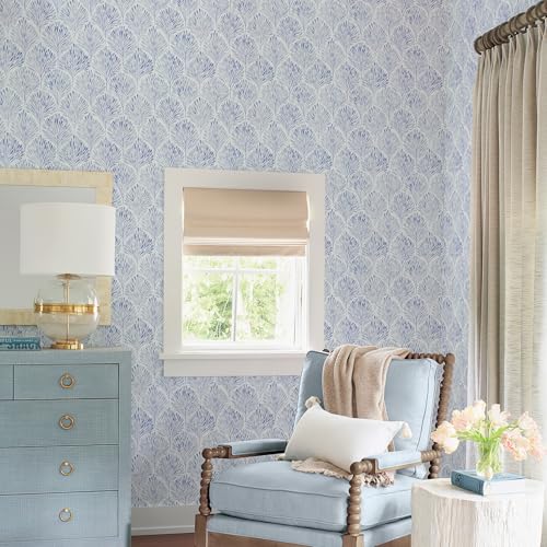 Simon&Siff Modern Wallpaper Peel and Stick Boho Contact Paper Blue Geometric Wallpaper Removable Waterproof Self Adhesive Wall Paper for Bedroom Cabinets Decor 120" x 17.3" - Image 3