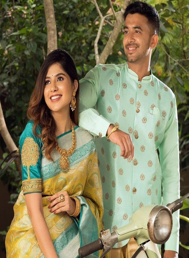 Avantika Fashion Women's Kanjivaram Soft Pure Silk Banarasi Sarees With Blouse Piece - Image 5