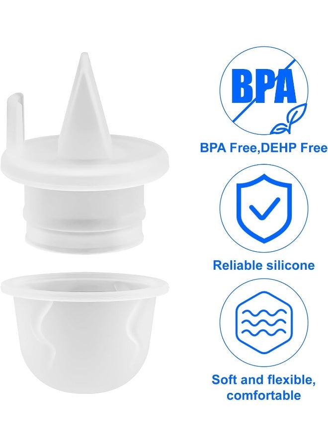 PEUTIER 8pcs Replacement Breast Pump Parts for BabyBuddha - Image 4