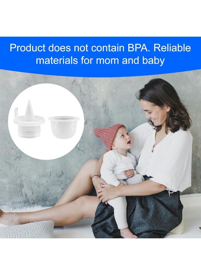 PEUTIER 8pcs Replacement Breast Pump Parts for BabyBuddha - Image 5