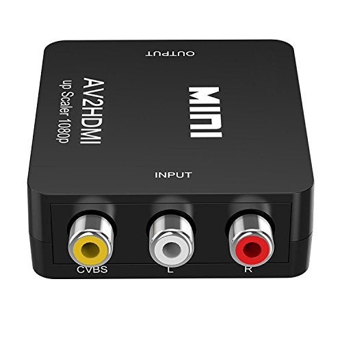 Vilcome RCA to HDMI, AV to HDMI, 1080P Mini Adapter Supporting PAL/NTSC with USB Charge Cable for PC Laptop Xbox PS4 PS3 TV STB VHS VCR DVD - Image 5