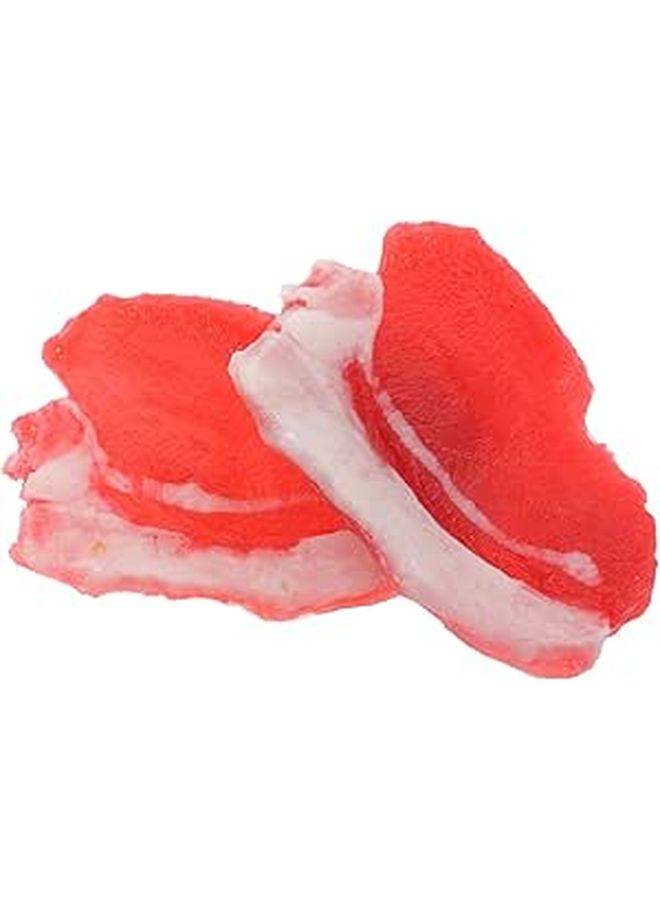 Realistic Pork Ornament 2 Pcs Faux Meat Props Home Decor - Image 1