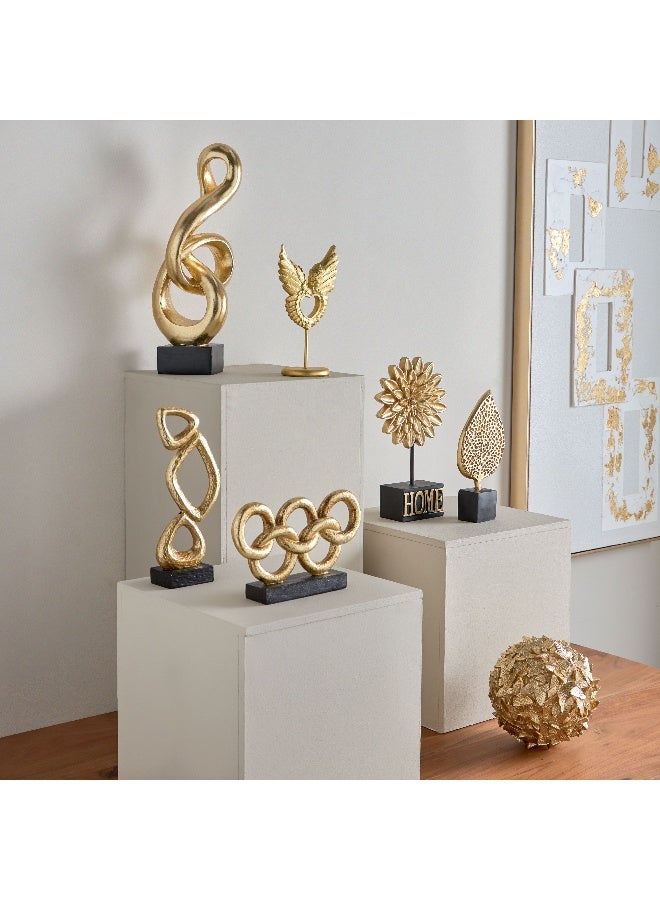 هوم بوكس لوحة تجريدية من رين 24 × 14 × 4.5 سم - Image 3