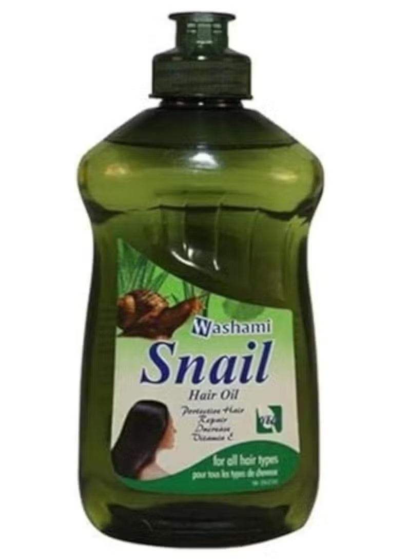 WASHAMI Snail oil for hair 210 ml - Image 2