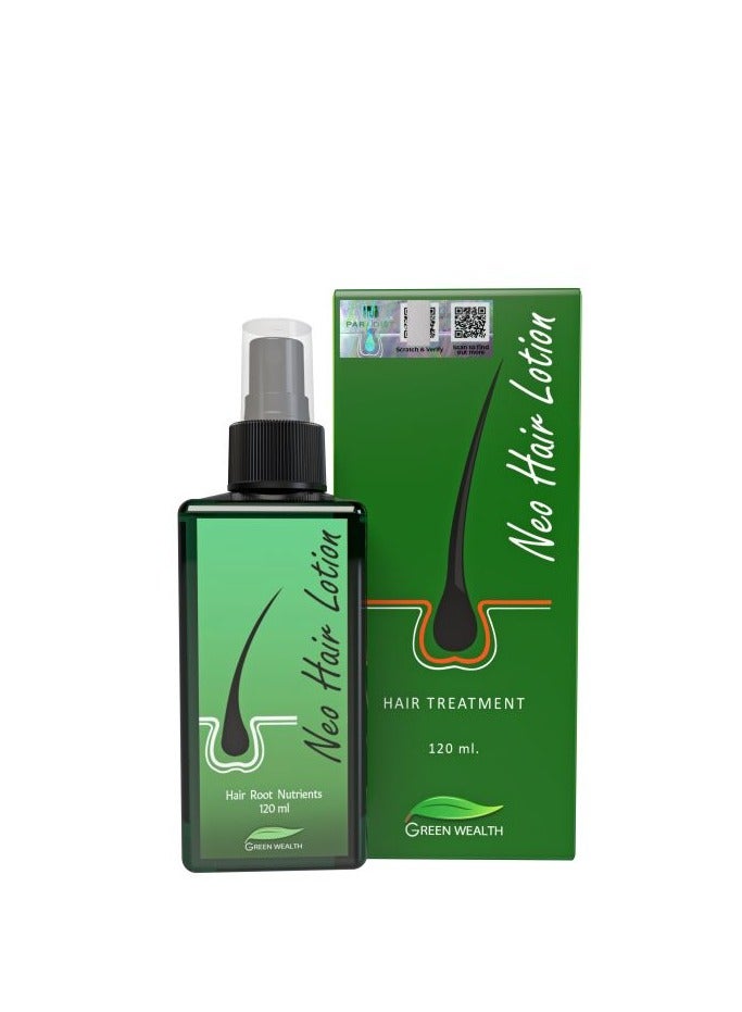 GHORI Green Wealth Neo Hair Lotion + Ghori Rosemary, Mint & Biotin Fast Hair Regrowth Formula, COMBO PACK - Image 2