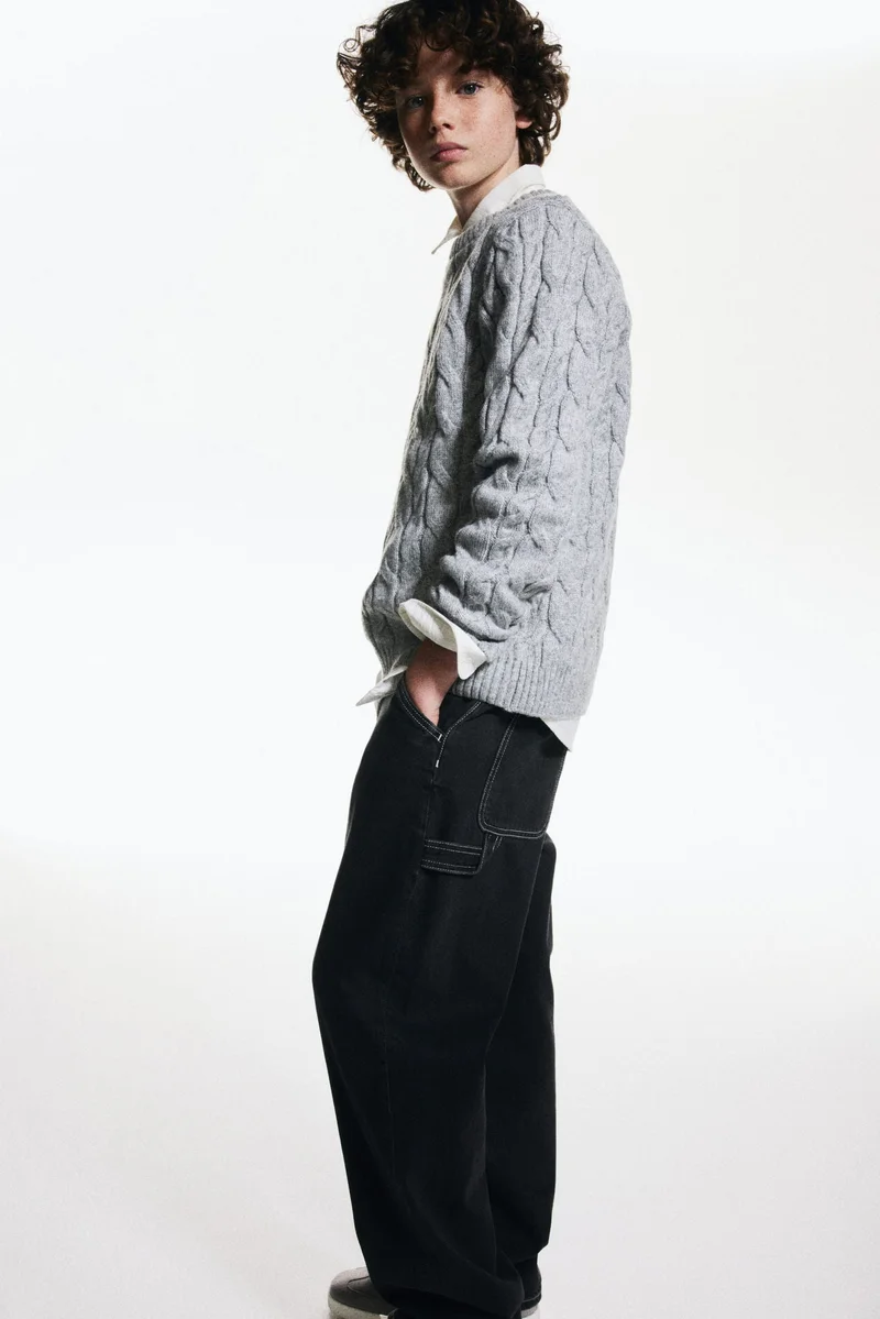 H&M Loose Fit Carpenter Jeans