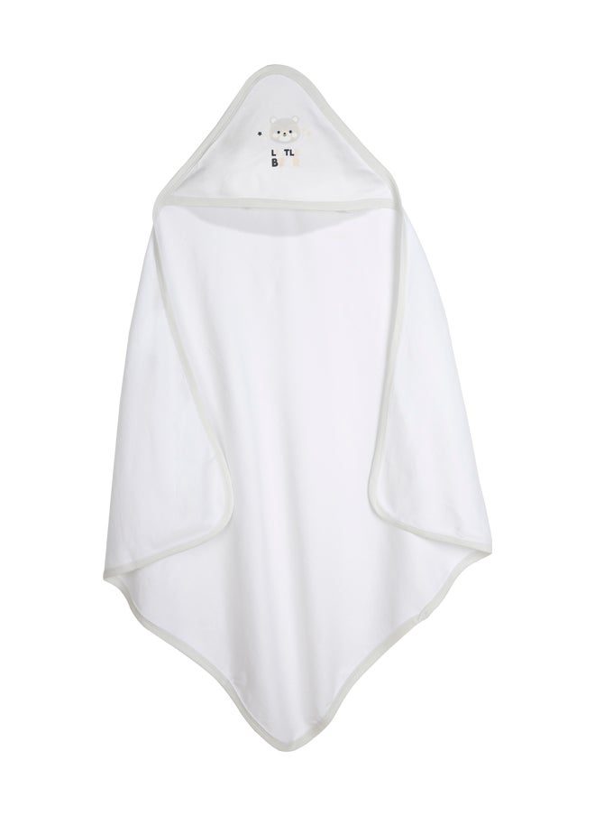 Babies Basic 100% Cotton Blanket, Receiving Blanket For New Born, 75*75Cm , Brown  - Image 1