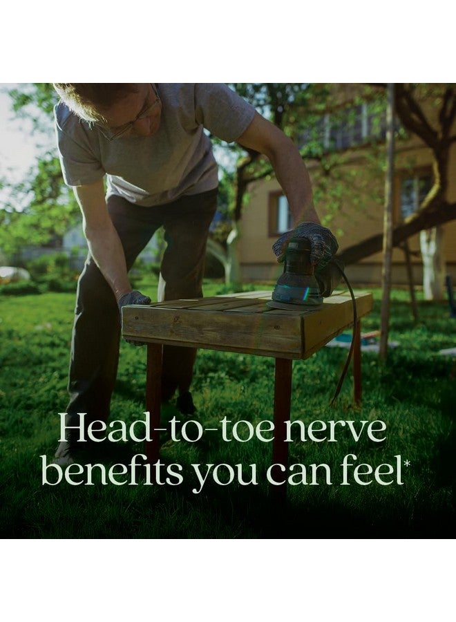 نيو تشابتر مكمل غذائي لصحة الأعصاب من نيو تشابتر لدعم 3 في 1 من الرأس إلى القدمين - فيتامين ب1 يُولّد الطاقة للأعصاب، وفيتامين ب6 يُعزز انتقال الطاقة بشكل صحي، وفيتامين ب12 يُعزز العزل، 30 قرصًا - Image 2