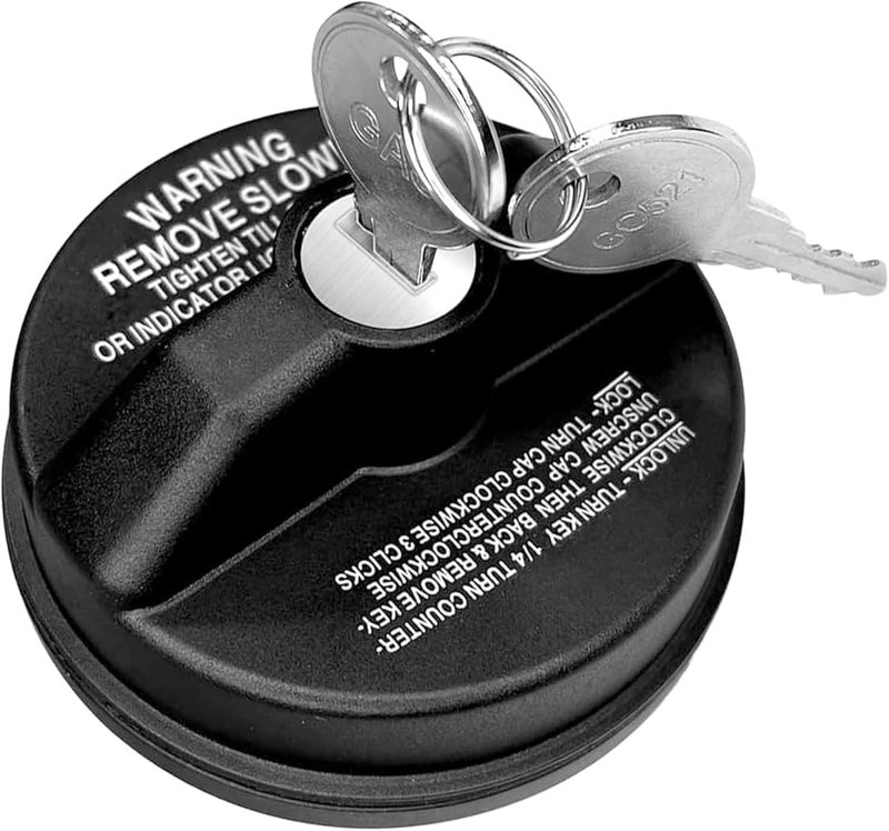 يس تري غطاء خزان الوقود لتويوتا كامري 2007-2010، غطاء تعبئة خزان الوقود لتويوتا بريوس 2008-2009، بديل 77300-47020، قطعة واحدة، أسود - Image 5