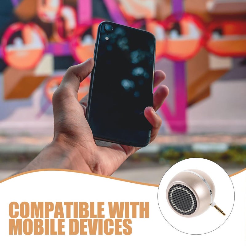 USB Rechargeable Mini Speaker with Plug High Fidelity Sound for Smartphone Tablet Laptop - Image 4