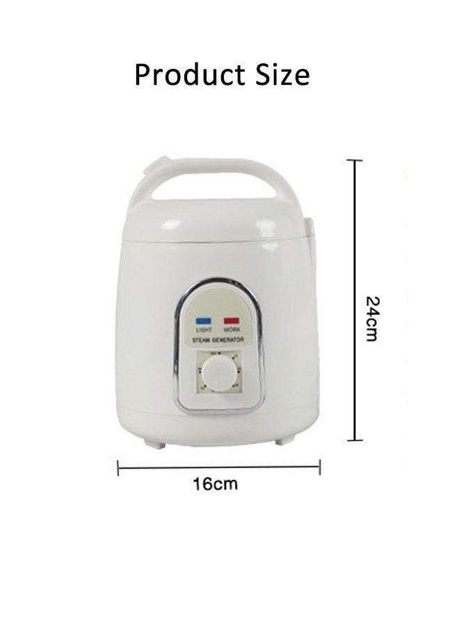 جهاز بخار ساونا محمول، جهاز بخار محمول بسعة 1.5 لتر، مولد بخار متطور، جهاز سبا مع شاشة عرض مؤقت، صندوق أعشاب للساونا البخارية، دش سبا منزلي، استرخاء الجسم، تجميل الوجه - Image 2