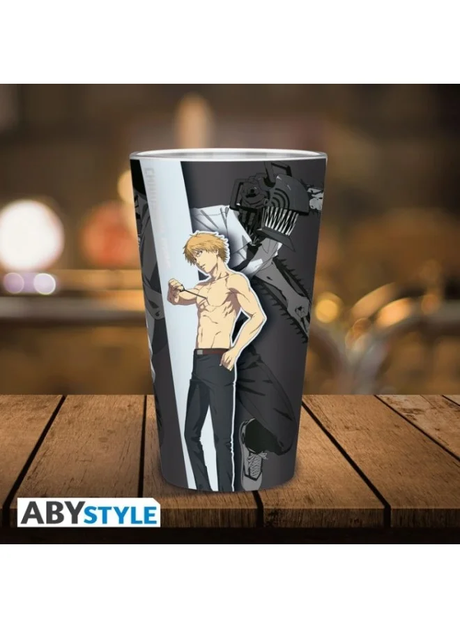ABYstyle ABYstyle CHAINSAW MAN - Large Glass - 400ml