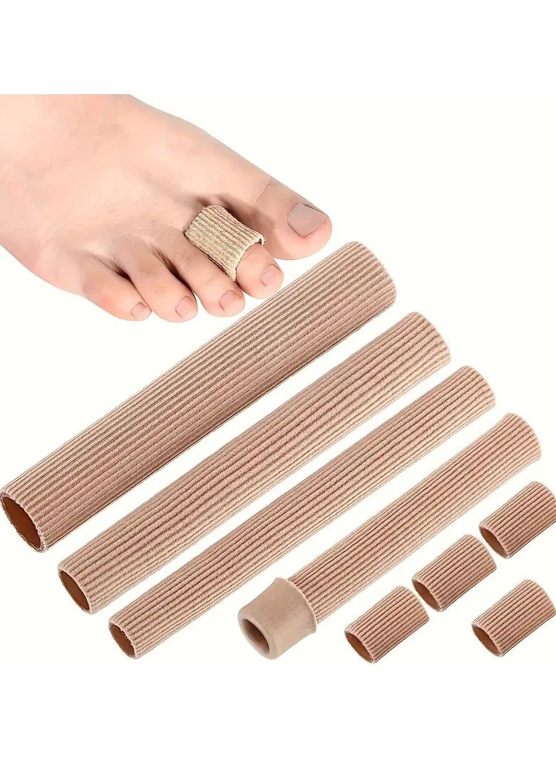 Ucanbe 2-Pack Elastic Silicone Toe Protectors - Formaldehyde-Free Hollow Design for Pain Relief (15cm) - Image 5