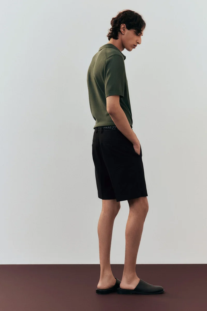 H&M Regular Fit Lyocell-blend chino shorts