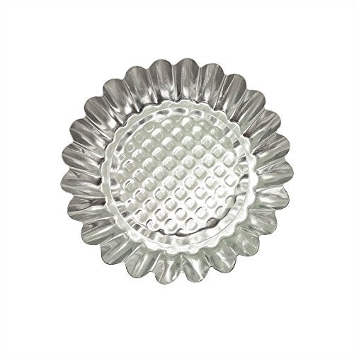 MYStar Set of 30, 3-3/4" Fluted Design Round Shape Non-stick Aluminum Tart Mold, Mini Pie Tin, Tartlet Pan - Image 3