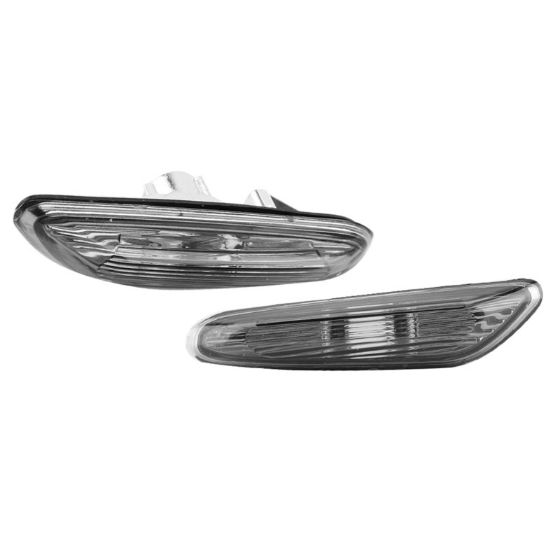 Side Marker Lights: Gray Pair High-Quality Durable Wear-Resistant Corrosion-Resistant - Plug-And-Play No Drilling Needed Turn Signal Lights for E90 E91 E92 E93 3 Series 2006-2011 - Image 5