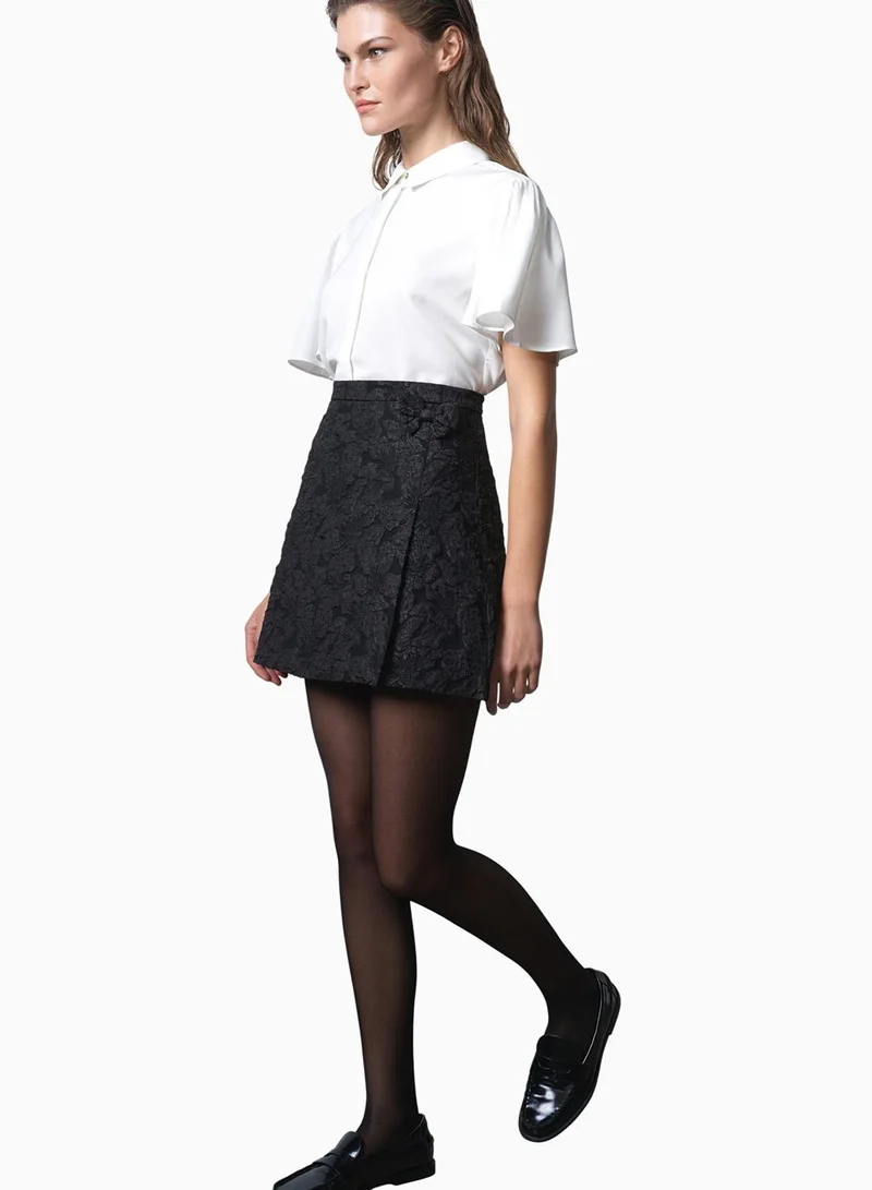 French Connection Sharon Jacquard Mini Skirt