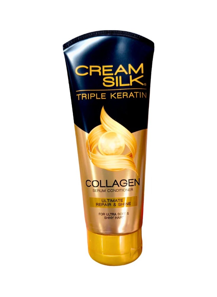 Cream Silk - Cream Silk Triple Keratin Rescue Ultimate Straight Conditioner, 170Ml - Image 1