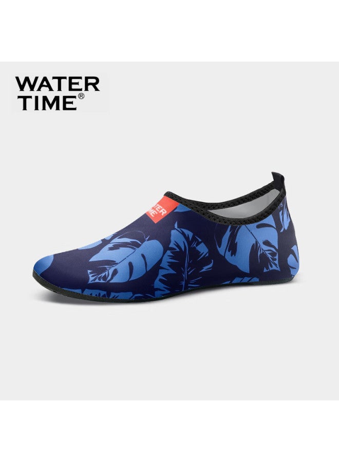 Watertime/shuichuan Quick-drying Breathable Non-slip Cut-resistant Printed Beach Shoes, Seaside Snorkeling Shoes, Stream Tracing And Wading Shoes - Image 1