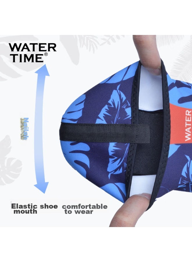 Watertime/shuichuan Quick-drying Breathable Non-slip Cut-resistant Printed Beach Shoes, Seaside Snorkeling Shoes, Stream Tracing And Wading Shoes - Image 3
