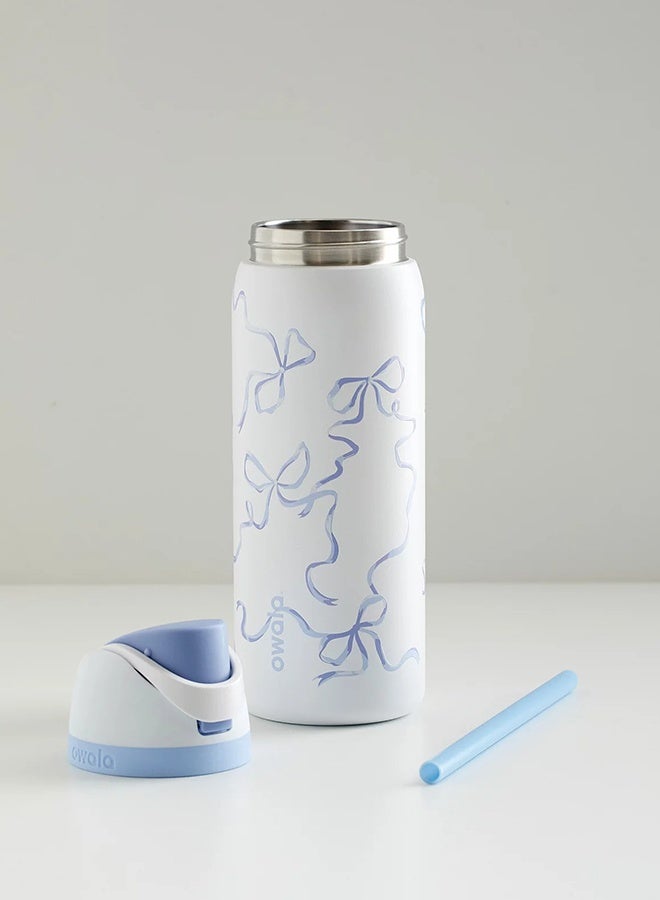 FreeSip Insulated Stainless Steel Water Bottle with Straw for Sports, Travel, and School BPA-Free Sports Water Bottle - Image 2